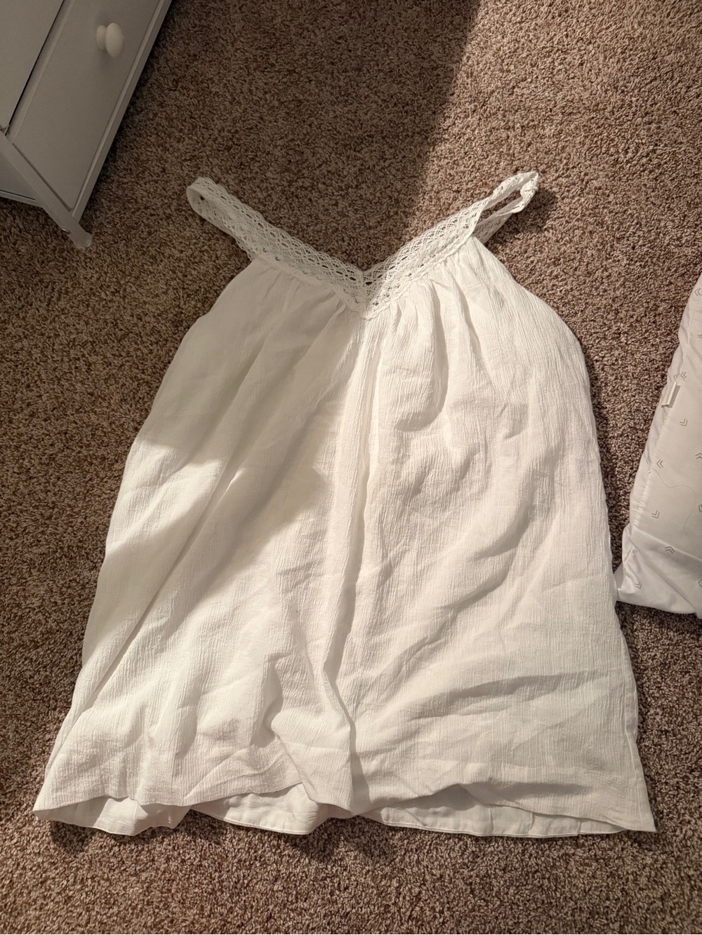 Target White Cotton Sundress